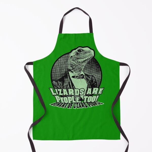 Item preview, Lizards are people, too! (Beware of lizard people) designed and sold by uselessnyc.
