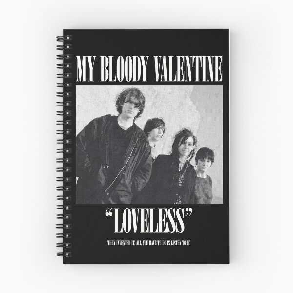 Item preview, My Bloody Valentine "Loveless" White Text  designed and sold by DBWDesigns101.