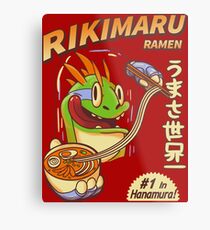 Rikimaru Ramen Hanamuras Best Metal Print