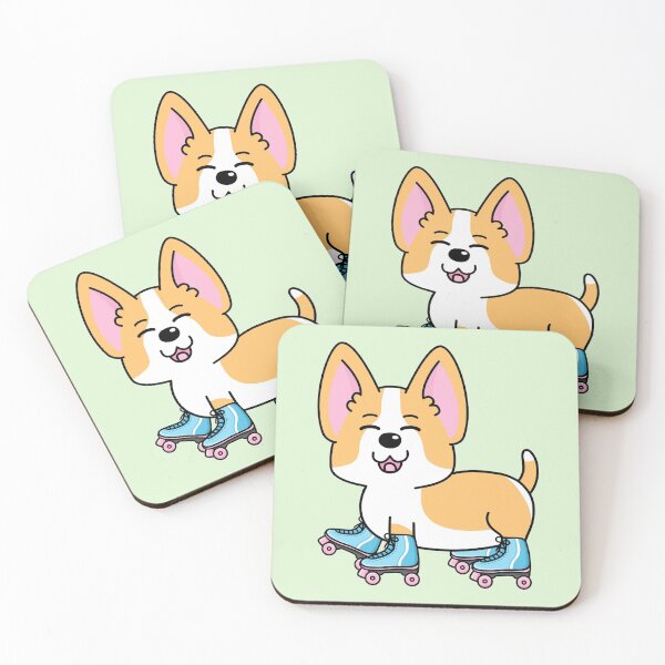 Item preview, Corgi Rollerskating designed and sold by DimensionC169.