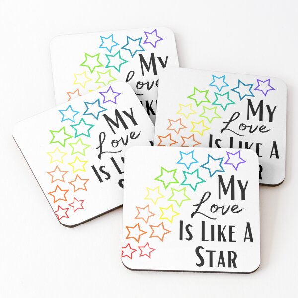 Item preview, Pride Flag Inspired - Demi Lovato Lyrics - Star Design designed and sold by Lovatic-Designs.