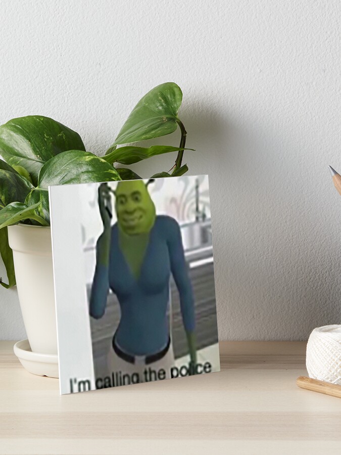 Shrek meme Classic | Art Board Print