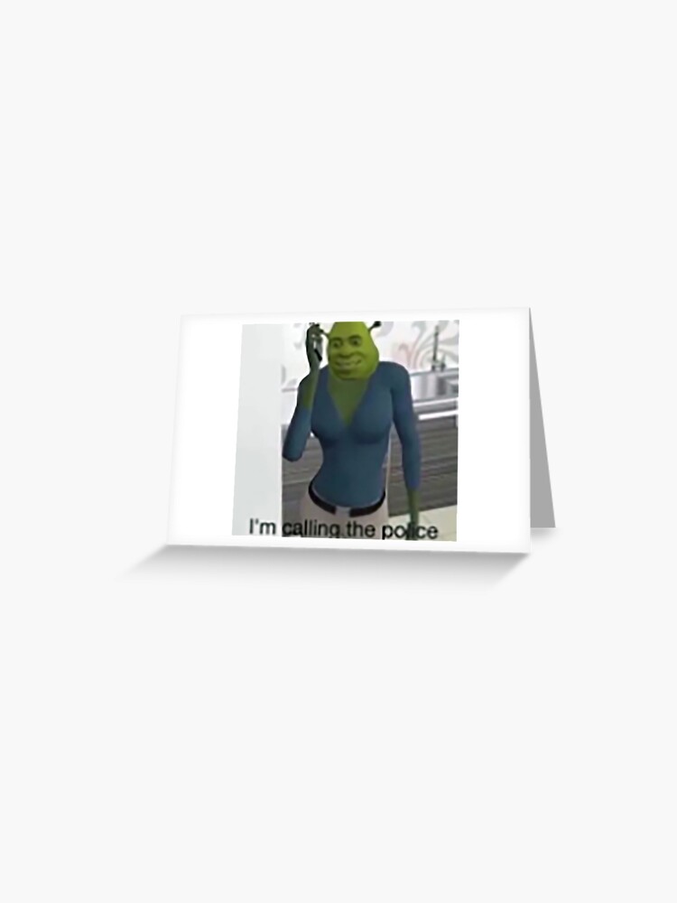 Shrek meme | Greeting Card