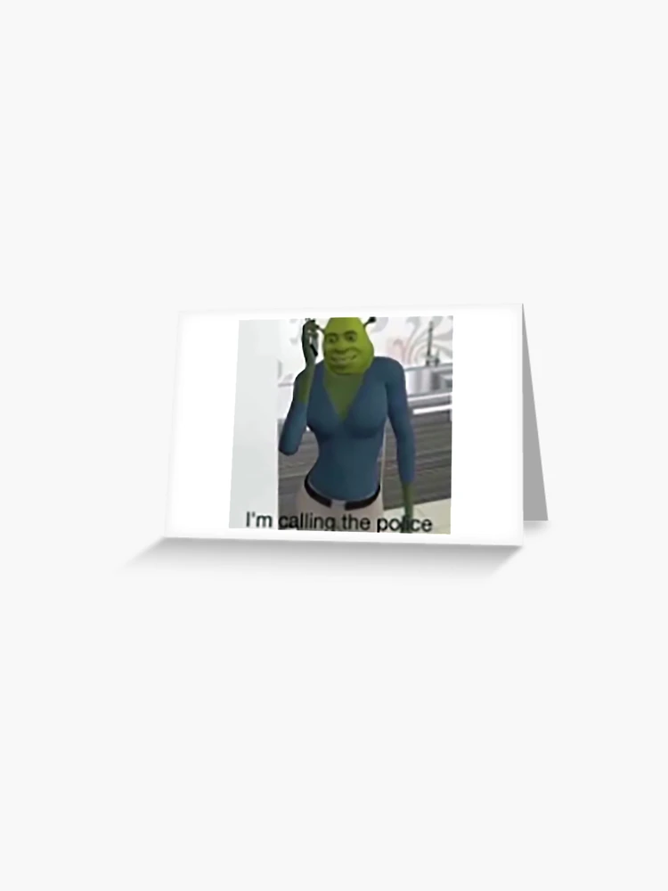 Shrek Meme Greeting Card for Sale by danimora