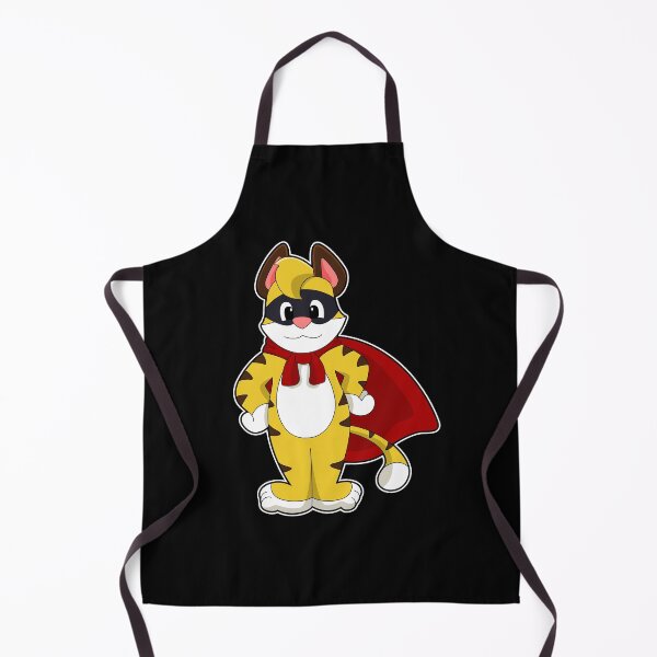 Item preview, Tiger as Hero with Mask & Cape designed and sold by Snabdesign84.