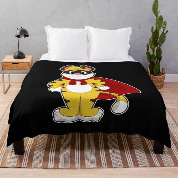 Item preview, Tiger as Hero with Mask & Cape designed and sold by Snabdesign84.