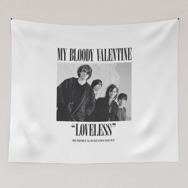 Item preview, My Bloody Valentine "Loveless" Black Text  designed and sold by DBWDesigns101.