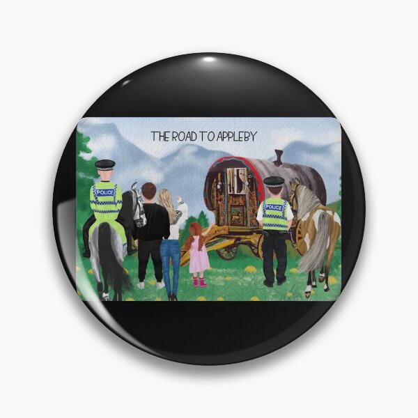 Item preview,  Gypsy Appleby fair,Romany caravan police visit designed and sold by amy greaves.