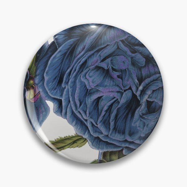 Item preview, Vintage Blue Roses Botanical designed and sold by Amy Brinkman.