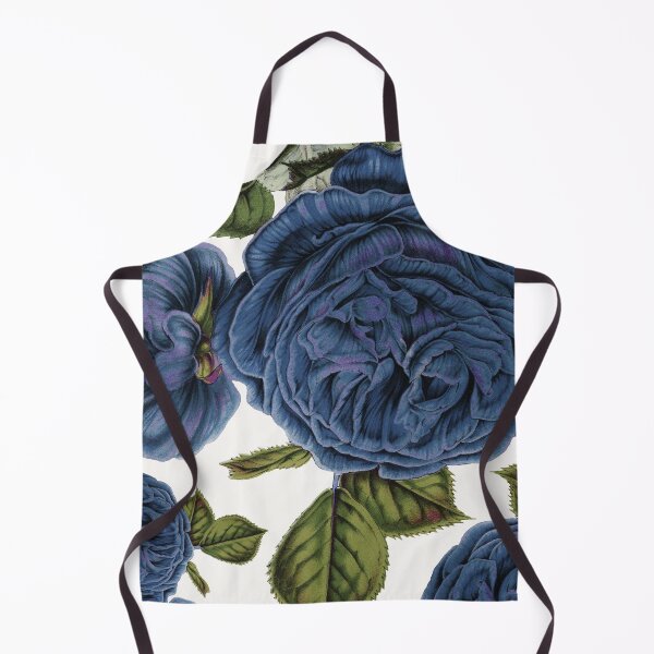 Item preview, Vintage Blue Roses Botanical designed and sold by Amy Brinkman.