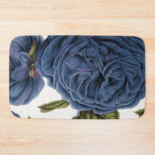 Item preview, Vintage Blue Roses Botanical designed and sold by Amy Brinkman.