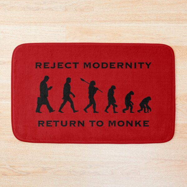 Item preview, Reject modernity, return to monke (4) designed and sold by DotorEaon.