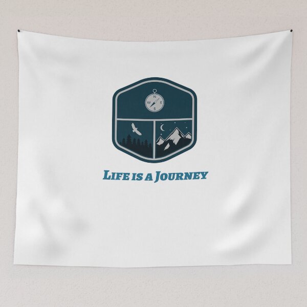 Item preview, Life is a Journey designed and sold by SolsAve.