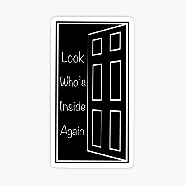 Item preview, Look Who's Inside Again designed and sold by LunaBlack.