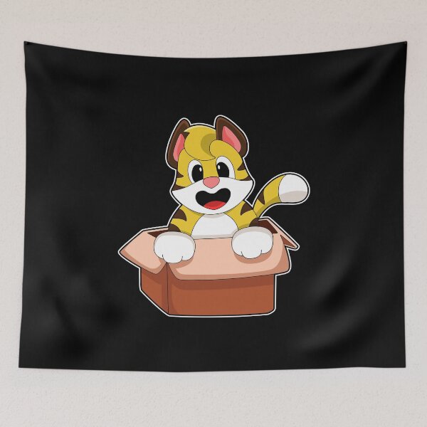 Item preview, Tiger with Box designed and sold by Snabdesign84.