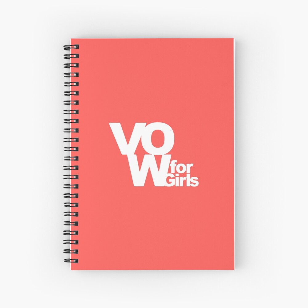 Item preview, Spiral Notebook designed and sold by VOWforGirls.