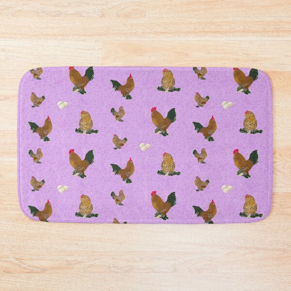 Item preview, Belgian D'Uccle Pattern Purple designed and sold by Ashley Gagnon.