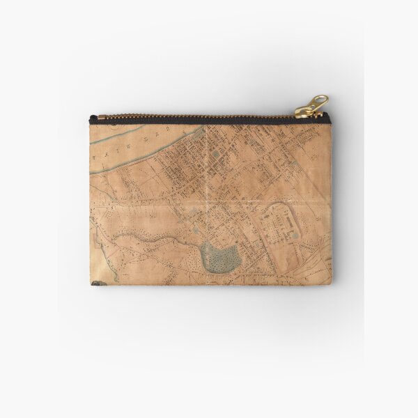 Item preview, Vintage Map of Springfield MA (1851) designed and sold by BravuraMedia.
