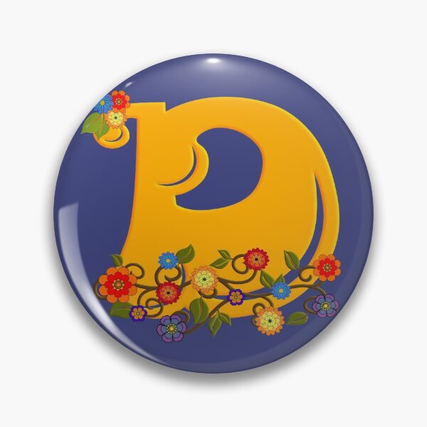 Item preview, Monogram D Retro Alphabet Letter D designed and sold by Alondra.