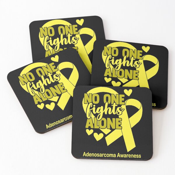 Item preview, No One Fight Alone Adenosarcoma Awareness designed and sold by Sabfit.