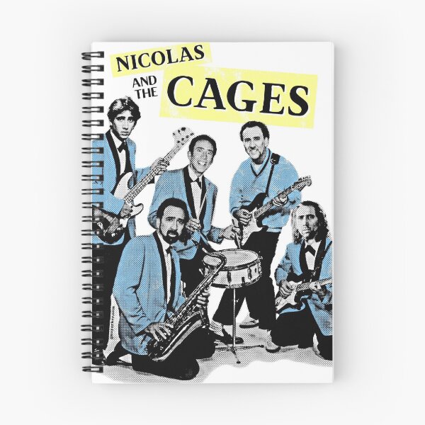 Item preview, Nicolas and the Cages (Nic Cage Band Shirt) designed and sold by uselessnyc.