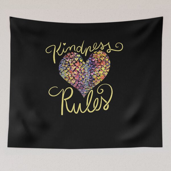 Item preview, Kindness Rules designed and sold by FrictionMaxxing.