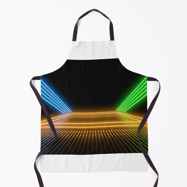 Item preview, Abstract Sci Fy Neon Lamps In A Dark Corridor designed and sold by tatkhagata.