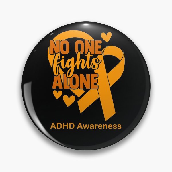 Item preview, No One Fight Alone ADHD Awareness designed and sold by Sabfit.