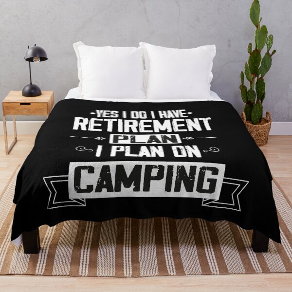 Item preview, Yes I Do I Have Retirement Plan I Plan On Camping, Outdoor Camping Activity, Funny Camper Dad, Funny Retired Dad Gift Idea designed and sold by Rassitni.