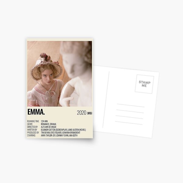 Item preview, Emma. (2020) movie poster designed and sold by sistertea.