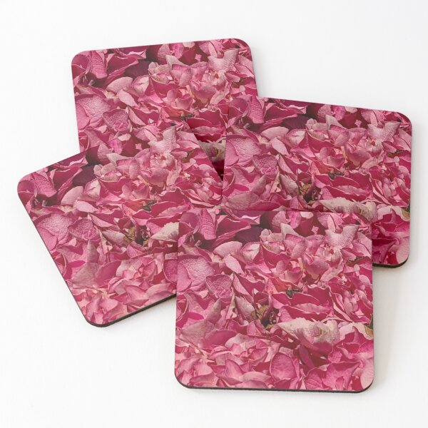 Item preview, Pink Hydrangea Flower Pattern forming a Wall of Petals in Varying Shades of Pinks designed and sold by PrettyLittlePic.