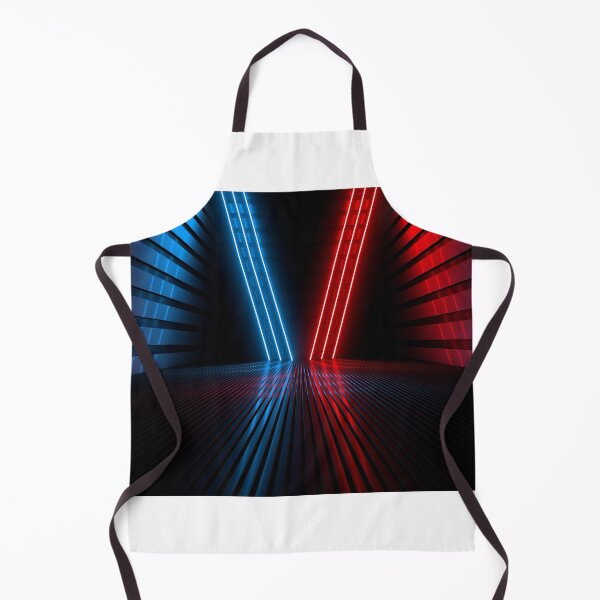 Item preview, Abstract Sci Fy Neon Lamps In A Dark Corridor designed and sold by tatkhagata.