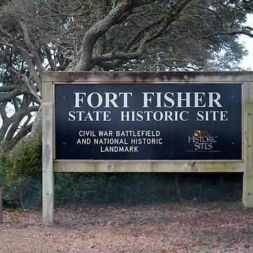 Artwork thumbnail, Fort Fisher Sign by Cynthia48