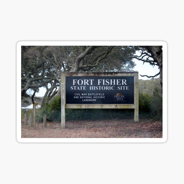 Item preview, Fort Fisher Sign designed and sold by Cynthia48.
