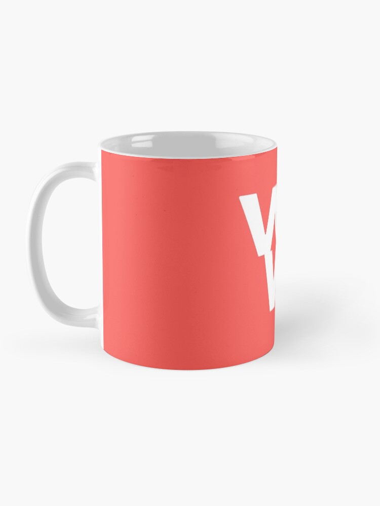 Thumbnail 3 of 6, Coffee Mug, VOW for Girls (Grapefruit) designed and sold by VOWforGirls.
