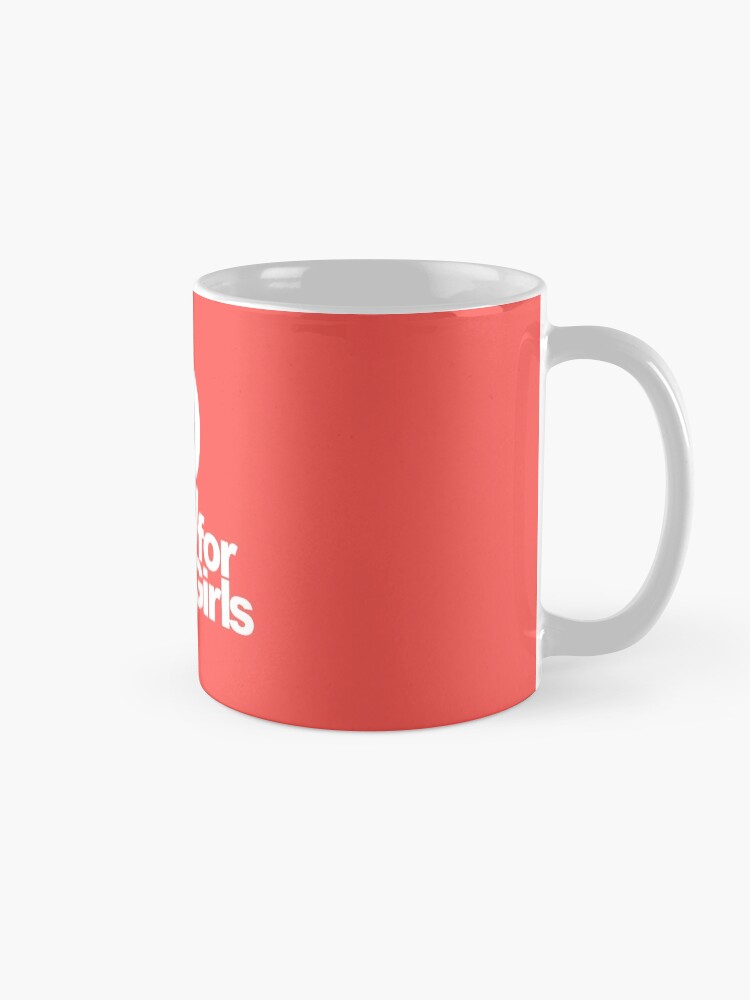 Thumbnail 5 of 6, Coffee Mug, VOW for Girls (Grapefruit) designed and sold by VOWforGirls.