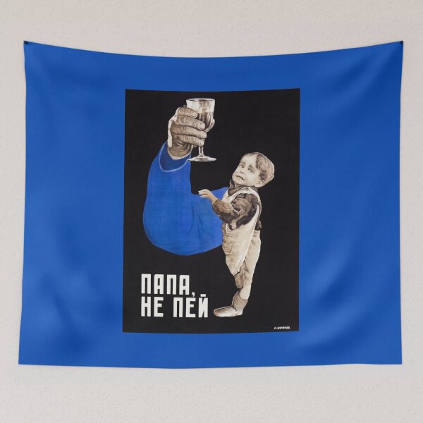 Item preview, Dad - Do Not Drink - Russian Propaganda - Dmitry Anatolyevich Bulanov 1929 designed and sold by warishellstore.