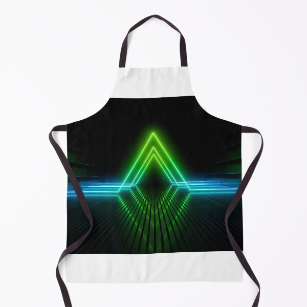 Item preview, Abstract Sci Fy Neon Lamps In A Dark Corridor designed and sold by tatkhagata.