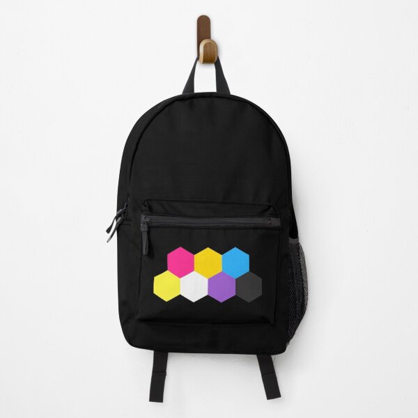 Item preview, Pan and Nonbinary Hexagons designed and sold by FallenFeline.