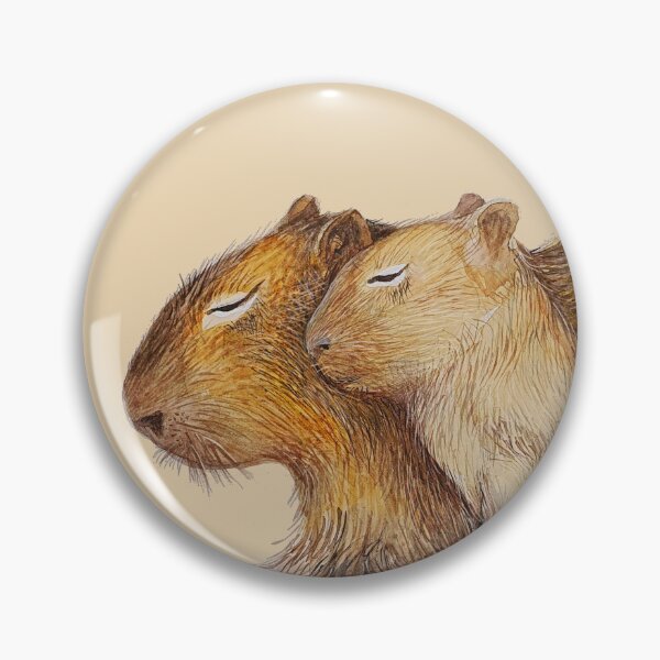 Item preview, Lindo bebé y mamá capibara designed and sold by Versatill.