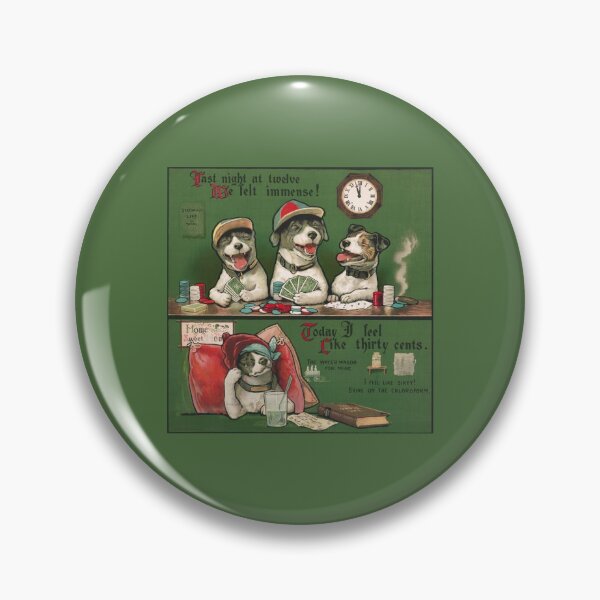Item preview, Katzenjammer - Dog With A Hangover - Today I Feel Like Thirty Cents - 1905 designed and sold by warishellstore.