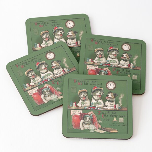 Item preview, Katzenjammer - Dog With A Hangover - Today I Feel Like Thirty Cents - 1905 designed and sold by warishellstore.
