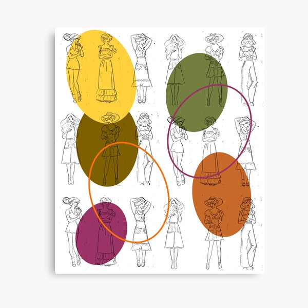 Item preview, Remember Fashion Plates? designed and sold by theclevercorvid.