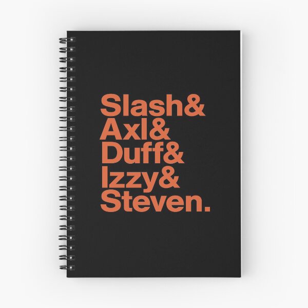 Item preview, Slash Axl Duff Izzy and Steven designed and sold by BandLineups.
