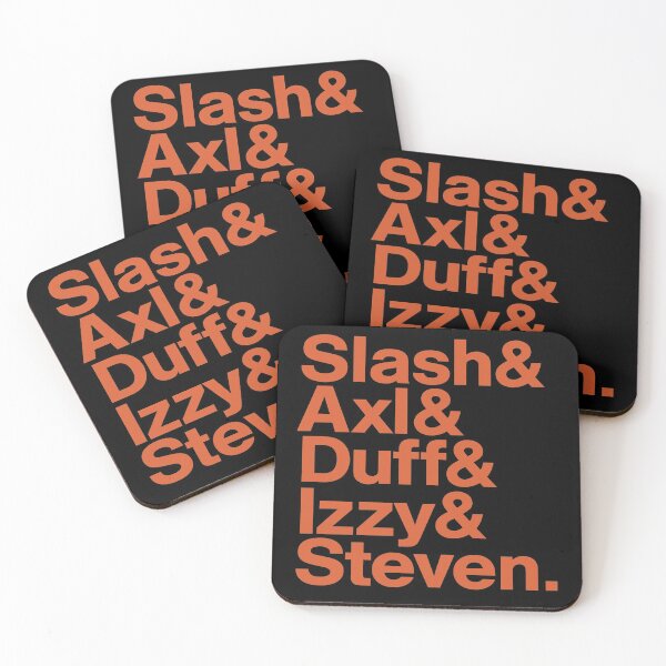 Item preview, Slash Axl Duff Izzy and Steven designed and sold by BandLineups.
