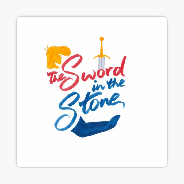 The Sword in the Stone Sticker