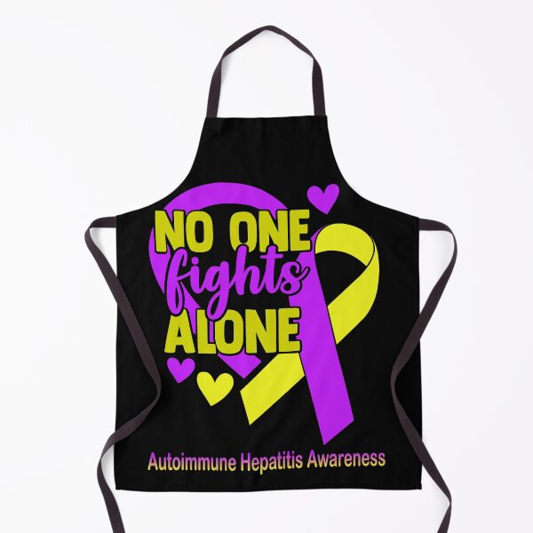Item preview, No One Fight Alone Autoimmune Hepatitis Awareness designed and sold by Sabfit.