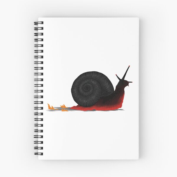 Item preview, Fire Snail ~ Snail-ements (Snail Elements) designed and sold by NewtandThistle.