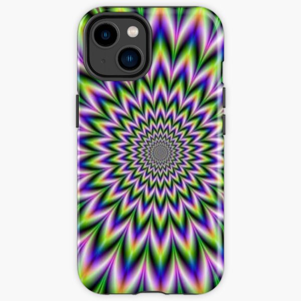 Psychedelic, Optical art, Op art, Vibration iPhone Tough Case
