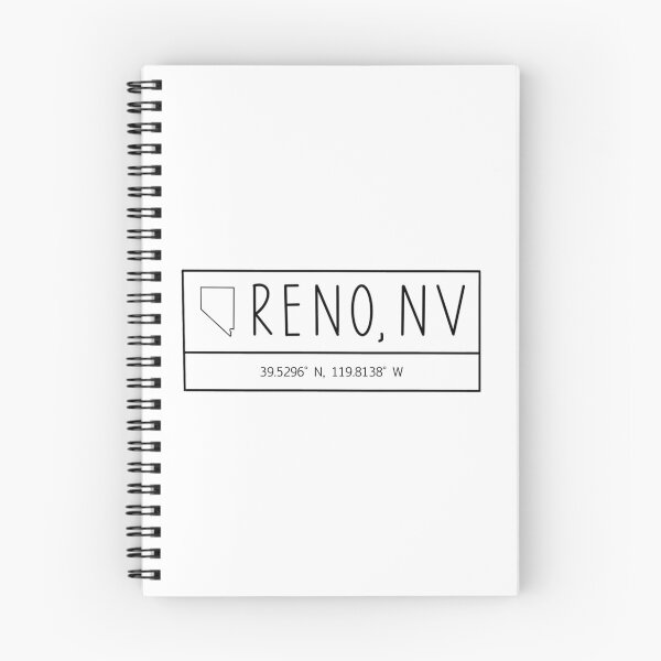 Item preview, Reno Nevada Coordinates designed and sold by Emily Designs.